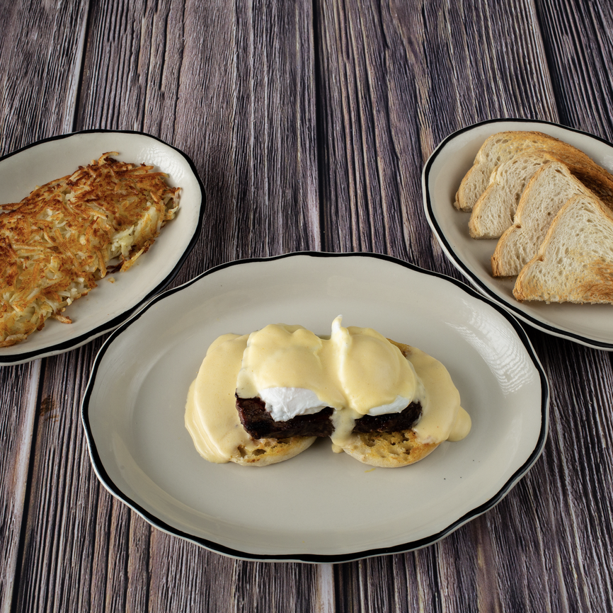 STEAK BENEDICT